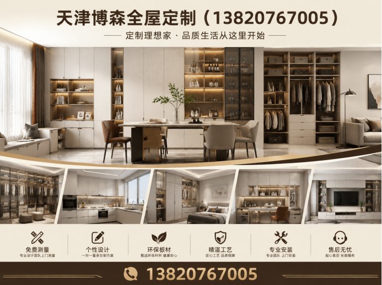 河北区天津定制家具展示图